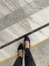 Encordia女鞋单鞋工作鞋女通勤高跟鞋黑色小皮鞋尖头正装百搭上班职业鞋软 3厘米 3cm HM4003 39 实拍图