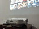 愛普生（EPSON）CB-700U短焦辦公家用激光超短焦投影機3LCD 寬屏高清1080P二手投影儀 EB-CU610X 超短焦 (3000流明） 95成新 曬單實拍圖