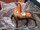 郎凱丹頓全銅唐馬擺件馬到成功辦公室藝術(shù)品擺設家居客廳高檔開(kāi)業(yè)喬遷禮品 黃銅大號大漆馬到成功 29.5x9x29cm(小號)1.6kg 曬單實(shí)拍圖