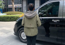 川朗短外套女休閑2025春秋季新款女裝百搭韓版寬松顯瘦女士小個子風(fēng)衣 草綠色 M （110斤-125斤） 曬單實拍圖