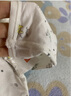 好孩子（gb）嬰兒衣服冬季新生兒連體衣兒童外出服嬰幼兒爬服寶寶套裝連身衣 本白【全棉A類】【長袖連身衣】 均碼 66碼[年齡3-6個月] 曬單實(shí)拍圖