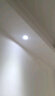 欧普（OPPLE）照明射灯led 天花牛眼服装店猫眼嵌入客厅孔背景墙灯吊顶 金属款【白色】4瓦开孔6.5-8.5cm 黄光 实拍图