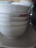 浩雅景德镇陶瓷碗具高脚碗4.5英寸米饭碗汤碗 滨海花语高脚碗10个装 实拍图