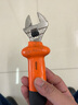 威達(dá) 絕緣大開口活動(dòng)扳手多功能耐高壓1000V板手工具VDE認(rèn)證 耐高壓6寸（開口量19mm) 曬單實(shí)拍圖