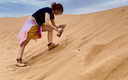 駱駝（CAMEL）大黃靴女都市戶外四季可穿系帶工裝靴馬丁靴 L23W307016 黃棕 39 曬單實(shí)拍圖
