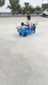 科睿梓兒童電動(dòng)車(chē)摩托遙控車(chē)帶斗大號寶寶童車(chē)小孩玩具車(chē)兒童車(chē) 清新綠  12v7a大電瓶+雙驅動(dòng) 曬單實(shí)拍圖