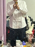 BROOKS BROTHERS美國(guó)BROTHERS兄弟高端男式商務(wù)休閑免燙純棉短袖襯衫襯衣布克 白色短袖XL180205斤 曬單實(shí)拍圖