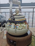 力思俊加厚1.5L-5L琺瑯搪瓷茶壺涼水壺開(kāi)水壺燒水壺熱水壺奶茶壺電磁爐 1.5升復古壺（帶過(guò)濾網(wǎng)） 1500ml 曬單實(shí)拍圖
