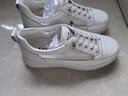 康奈休閑鞋夏季透氣網(wǎng)面小白鞋女松糕厚底舒適簡(jiǎn)約百搭女鞋18114001 白色 37 曬單實(shí)拍圖
