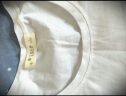 艾路丝婷夏装短袖T恤女上衣韩版修身圆领纯色棉体恤TX3361 黑色 160/84A/M 实拍图