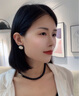 那遇正品黑瑪瑙串珠項鏈感簡約輕奢氣質(zhì)時尚個性磁吸扣百搭頸鏈女氣質(zhì) 磁吸扣黑瑪瑙項鏈8MM(約40cm) 曬單實拍圖