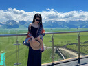 CHANEELR & KARITH披肩外搭女民族風圍巾夏季度假女西北旅游穿搭西藏絲巾棉麻大披肩 落葉漣漪 寬度：90cm長度：180cm 曬單實拍圖