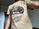 赫搏美式復古機車(chē)硬漢工裝阿美咔嘰風(fēng)格摩托車(chē)歐美重磅純棉短袖T恤男 款式三 L 曬單實(shí)拍圖