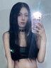 芯奢項圈女灰甜酷辣妹choker項鏈女小眾高級感鎖骨鏈朋克皮革項圈頸鏈 黑色+禮盒包裝 曬單實拍圖