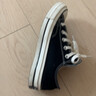 匡威（Converse）【滔搏運動(dòng)】匡威男鞋女鞋低幫帆布鞋復古系帶硫化鞋情侶款黑色 162058C 36 曬單實(shí)拍圖