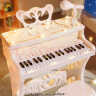 奥智嘉电子琴儿童钢琴玩具女孩生日礼物3-6岁早教音乐器带话筒礼物 实拍图