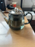 忆壶茶（YI HU TEA）茶壶玻璃泡茶壶耐高温煮茶壶加厚烧水茶具带过滤茶水壶杯子大容量 【轻奢黑】时光壶 实拍图