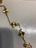 恩碩黃金手鏈四葉草女999足金鐳射五花手鏈金520禮物情人節禮物送女友 黃金四葉草手鏈重約4.76g 曬單實(shí)拍圖