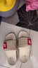 耐克（NIKE）女子 OFFCOURT ADJUST SLIDE 休閑拖涼拖鞋沙灘 DV1033-100 39 曬單實(shí)拍圖