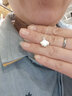 VANNISA 一貝子項鏈一輩子鎖骨鏈女銀吊墜貝殼首飾送老婆女朋友生日禮物 一貝子項鏈·鋯鉆款【經(jīng)典禮盒】 曬單實拍圖