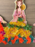 公主換裝玩具 女孩玩具手工diy手繪 休閑解壓兒童創(chuàng  )意立體畫(huà)夢(mèng)幻公主生日禮物安靜書(shū) 兒童年貨節送禮 曬單實(shí)拍圖