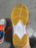 YONEX尤尼克斯羽毛球鞋yy减震舒适耐磨青少年儿童SHB210JR白/橙34码 实拍图