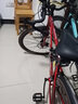 蘭令（RALEIGH）公路車自行車700C鋁合金油碟剎車變速競速賽車學生成人男士通勤 幻影700C 中國紅 輕量化車架 27速 藍圖/順泰指撥 彎把 鋁架 曬單實拍圖