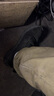 多走路秒穿輕氧鞋男鞋一腳蹬無需彎腰無需用手低幫休閑鞋透氣鞋懶人鞋 【男款】純黑 45 曬單實(shí)拍圖
