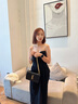 Cavion Koist包包女包輕奢新品單肩斜挎包女百搭女士包包送女朋友老婆生日禮物 黑金色 精美禮盒包裝 曬單實(shí)拍圖