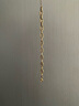 MONOLOGUE獨(dú)白鏈金主義黃金足金豬鼻子手鏈MR920女生日禮物送禮 16.25cm 曬單實(shí)拍圖