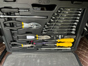 史丹利（STANLEY）汽修工具箱套裝 快速棘輪套筒扳手多功能維修隨車(chē)工具組套 125件套 STMT74393-8-23 曬單實(shí)拍圖