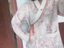 鉑吶苓月子服孕婦裝哺乳睡衣秋冬季款新款產(chǎn)后家居服喂奶和服空氣棉加厚 月子服【暈染粉兔L】 曬單實(shí)拍圖