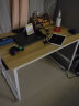 特匠 书桌学习桌 家用办公桌台式电脑桌 简易桌子 100*60cm D303-100B 实拍图