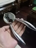 歐斯若 德國核桃夾子家用剝核桃工具開核桃神器干果榛子夾核桃的鉗子 銀皮核桃夾【帶嫣紅水果刀】 曬單實拍圖