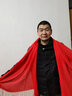 顏丁中國紅圍巾定制刺繡印logo紅色圍巾年會開業(yè)慶典會議活動同學(xué)聚會 款式1-15羊絨長須圍巾 曬單實拍圖