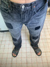Levi's李維斯匠心丹寧日本制男士505直筒美式復古街頭潮流牛仔褲 000 34 (32) 曬單實(shí)拍圖