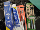 利民密集煥白牙膏勁白科技減少牙漬成人牙膏深層清潔清新口氣不傷牙 利民新款牙膏180g*1支 曬單實拍圖