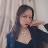 Martine Wester水滴水晶項鏈女英國高端愛(ài)麗絲施華洛水滴吊墜時(shí)尚飾品婚禮禮物 白色 曬單實(shí)拍圖