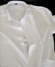 佐馬仕短袖襯衫男商務(wù)休閑職業(yè)白襯衫免燙修身男士襯衣工裝大碼正裝上衣 WD2655 白色平板 39 碼 曬單實(shí)拍圖