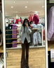 薇戀夢嵐2023秋冬新款刺繡高領(lǐng)雙頭拉鏈針織開衫毛衣外套女寬松長袖上衣潮 灰色(男女同款) 關(guān)注店鋪送禮 S 曬單實拍圖