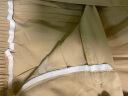 丹贝迪特（DANBEIDITE）冰丝七分裙裤女夏季新款2023卡其色八分垂感雪纺阔腿裤 卡其色 M码 晒单实拍图