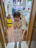 多妙屋女童連衣裙夏季國(guó)風(fēng)中式漢服兒童公主裙大童旗袍裙11951雅粉150 曬單實(shí)拍圖
