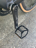 洛克兄弟ROCKBROS 自行車(chē)腳踏帶反光片山地公路車(chē)軸承腳蹬騎行鋁合金腳踏板 黑色 曬單實(shí)拍圖