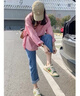 韓璐嬌（hanlujiao）休閑褲女裝2023年新款秋季套裝女時尚牛仔褲小個子百搭九分褲子女 襯衫+牛仔褲 XL 曬單實(shí)拍圖