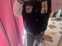 FOX.G夾克男春秋男士外套男款夏季棒球服男裝2025新款夏季女士情侶衣服 男女情侶款寬松夾克薄款深藍(lán)色 XL 【建議135-150斤】 曬單實(shí)拍圖