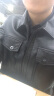 达维丹顿 牛皮皮衣男士翻领短款真皮羽绒服中年男装外套冬季厚款海宁皮衣 黑色 175/XL 晒单实拍图