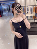 傳呈吉瑞向陽(yáng) 999足金鉆石吊墜套鏈 古法黃金項鏈女 金重約8.83克【訂貨】 曬單實(shí)拍圖