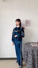皮爾卡丹金絲絨運動(dòng)服套裝女春秋季2024年新款時(shí)尚洋氣寬松休閑衛衣三件裝 霧霾藍（立 領(lǐng)） M (建議100斤以下) 曬單實(shí)拍圖