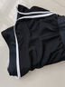 羽克泳衣女分體學(xué)兩件套顯瘦 黑色L碼 泳帽鼻夾耳塞收納包 曬單實(shí)拍圖