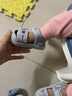 G.DUCK KIDS小黃鴨夏季軟底韓版透氣涼鞋包頭0-3歲防滑寶寶學步涼鞋透氣時尚 C-7涼鞋灰色 15碼內長12cm 曬單實拍圖